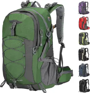 Woqi paketi tuval seyahat yürüyüş sırt çantaları kamp çantası ile su mesane hidrasyon