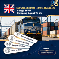 Agent maritime pour l'import-export de colis par voie ferroviaire vers le port de Liverpool au Royaume-Uni, selon la commande de l'acheteur