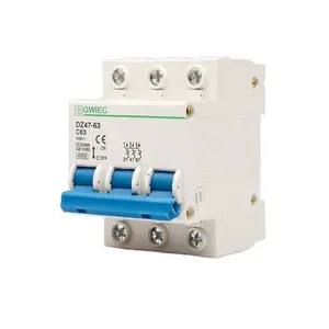 High Quality C45 Series 1-63 Amp Mini Circuit Breaker Electrical MCB