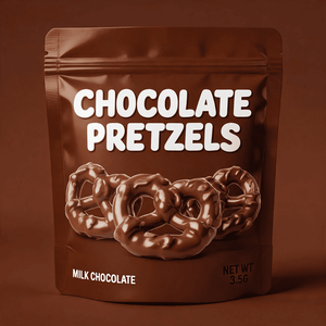 Bolsa de Aluminio y Mylar de Grado Alimenticio, Tipo Stand-up, para Envasado de Chocolate Premium, a Prueba de Olores, con Cierre Hermético - Product Image 5