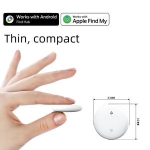 Pelacak GPS Global Mini IOS & Android, sistem ganda GPS Tracker MFI Locator Anti hilang IP67 Wireless Tag 4G jaringan airtag Air Tag untuk hewan peliharaan - Product Image 4