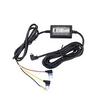 Kabel Pengurang Tegangan Mini untuk DVR Mobil 12V-24V ke 5V 2.8A Model Tegangan Lebar RH-004