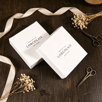 Boîte d'emballage en gros pour huiles essentielles, personnalisée, en carton blanc, avec impression sur mesure, boîte de parfum de luxe avec dorure à chaud, boîte d'aromathérapie