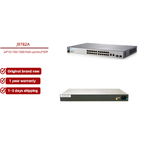 Capacité de commutation 12.8 Gbps J9782A <span class=keywords><strong>Aruba</strong></span> <span class=keywords><strong>2530</strong></span> <span class=keywords><strong>24G</strong></span> PoE + 48 ports VLAN prend en charge le commutateur d'accès 20 Gbps - Product Image 1