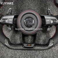 Volant de voiture en fibre de carbone pour Vw Volkswagen Golf Gti7 Mk7.5 Jetta Passat Golf 6 Touareg Golf 7 Volant de sport