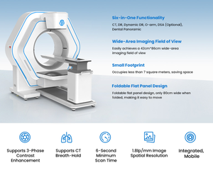 Veterinärmedizinische Bildgebungssoftware Haustier-CT-Gerät Leistungsstarker Bildverarbeitungsalgorithmus Veterinär-CBCT - Product Image 2