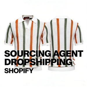 Polos pour hommes Old Money, motif uni, tricot, polo décontracté, XL, tricot ajouré, services de dropshipping - Product Image 1