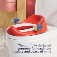 Pot en plastique multifonctionnel de grande taille pour garçons filles motif de dessin animé toilette d'entraînement pour tout-petits urinoir à usage domestique pour enfants
