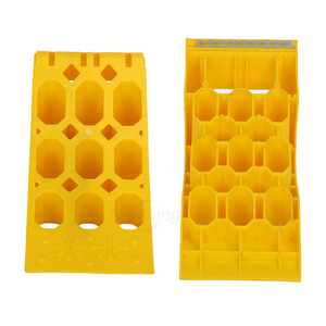 Soporte Metálico Reforzado para Topes de Rueda, para Seguridad en Estacionamiento de Camiones y Elevación, Suministro a Granel - Product Image 5