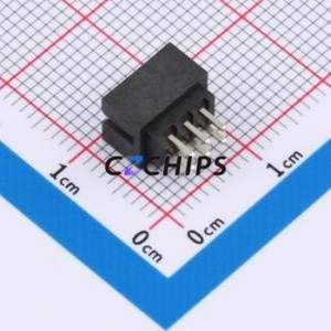 JN2.0 HX 2X3P ZZ ชิ้นส่วน H6.4ทะลุรู (THT),P = 2มม. วงจรรวมชิป PMIC - Product Image 2