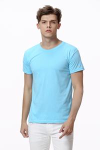 Gahumi T-shirt pour hommes imprimé sur mesure 100% polyester Vente en gros en usine Impression par sublimation tissu usé - Product Image 5