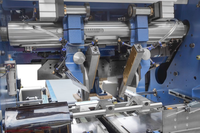 Bloc-notes de reliure à haute vitesse efficace Machine de découpe entièrement automatique à trois couteaux pour ordinateur portable