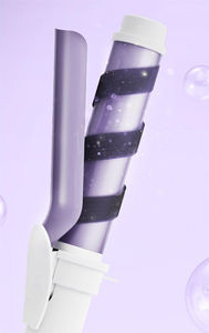 Fer à friser électrique personnalisable, contrôle de la température à 4 vitesses, design portable, écran LCD, chauffage PTC pour des boucles lisses et magnifiques - Product Image 3