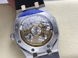 Reloj Deportivo Mecánico de Esqueleto para Hombre, Más Vendido en Toda la Internet, con Esfera de Agujas, Caja de Acero Inoxidable y Correa de Goma - Product Image 5