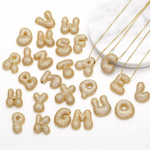 Collana di moda con collana placcata in oro da 2025 a a a <span class=keywords><strong>S</strong></span> esploda collana di 26 lettere - Product Image 4