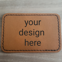 Étiquette de vêtement en cuir gaufré avec logo, vente chaude du fabricant, écologique, à repasser ou à coudre, patch en cuir personnalisé pour casquettes, chapeaux, jeans
