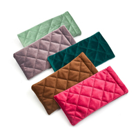 Top squeewear étuis à lunettes de soleil mode Etui à lunettes de soleil en velours Pochette à lunettes en velours avec tissu à l'intérieur