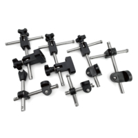 KECE Nouveaux éléments de convoyeur moulés, pinces de tube transversal en plastique réglables et durables avec garantie de 1,5 an, 1 couche