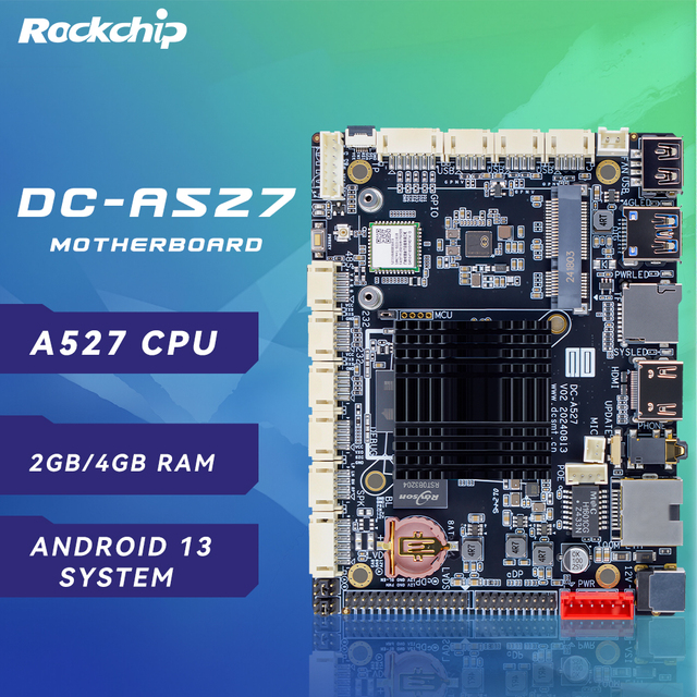 Allwinner A527 High Performance 8 Core A55 Android 13 POS Machine /AI HMI with 32GB RAM and G57 MC01 GPU New