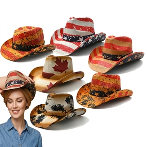 Chapeau de paille classique pour femme, style cowboy western <span class=keywords><strong>Dallas</strong></span>, chapeau de <span class=keywords><strong>jazz</strong></span> sombrero, chapeau de paille orange Stetson pour homme - Product Image 4