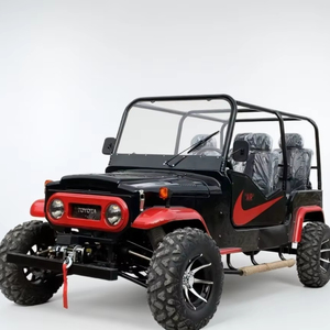 Mini Jeep 4x4 à transmission par arbre, 350 cm³, 4 places, capacité de charge de 500 kg, châssis en acier, véhicule tout-terrain à essence - Product Image 1