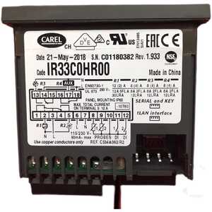 Nuevo Controlador de Temperatura Inteligente CAREL Original |   Termostato de Control Industrial Digital con Clasificación IP53 de 220V para Automatización de HVAC PID - Product Image 1
