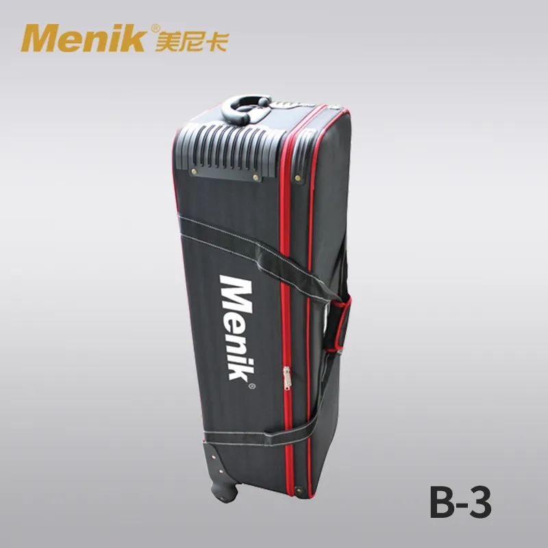 Menik B-3 bolsa de estúdio flash com alça, kit fotográfico para equipamentos de fotografia