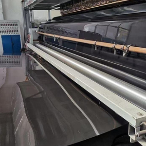 LeJING Vente directe du fabricant Géomembrane HDPE noire pour bassin artificiel, digesteur de biogaz, revêtement de bassin, film anti-infiltration 5+ ans - Product Image 3