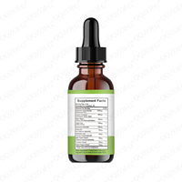 LDJ TK Vente à Chaud Gouttes Liquide de BERBÉRINE 1500mg 2fl.oz 60ml Extrait d'Herbes Berbérine HCl pour Adulte Soutien Métabolisme Santé