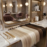 Extensions de cheveux K Tip 1 g/s 100 brins extensiones cabello capsules de kératine de cheveux humains réels extensions de cheveux pré-collés