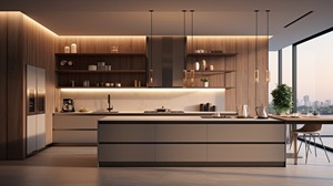 One Stop tradizionale <span class=keywords><strong>in</strong></span> legno massello isole armadio da cucina <span class=keywords><strong>in</strong></span> <span class=keywords><strong>acciaio</strong></span> <span class=keywords><strong>inox</strong></span> lavello eco-friendly sala da pranzo <span class=keywords><strong>mobili</strong></span> <span class=keywords><strong>per</strong></span> appartamento - Product Image 3