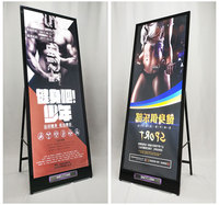 Panneau d'affichage LED pour trottoir, panneau d'affichage LED, enseignes LED pour extérieur