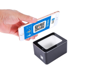 EVAWGIB – boîte de scan de codes-barres 2D de type USB, nouveau système de point de vente, scanner de codes-barres de bureau haut de gamme