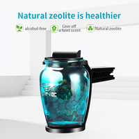 Diffuseur d'air de voiture en pierre naturelle de luxe, désodorisant, parfum pour voiture avec une aromathérapie subtile, parfum frais et durable