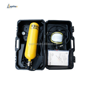 नए आत्म निहित श्वास तंत्र फायरमैन SCBA हवा बिक्री के लिए पूरा चेहरा गैस श्वासयंत्र - Product Image 2