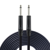 Instrument de musique 3ft 10ft 15ft 20ft 25ft Drum Bass Electric Guitar Cable
