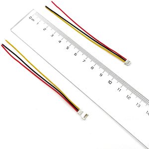 10 Pasang Konektor Inti Tembaga Berperingkat IP67 1.25Mm 3 Pin Adaptor Mikro Pria Wanita 3.9 Inci (100Mm) UL1571 untuk Kabel 26AWG - Product Image 6