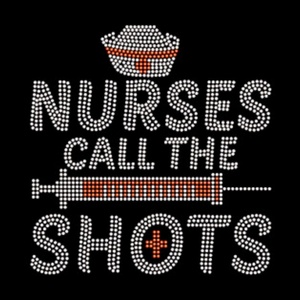 แผ่นปะติดเสื้อผ้าลายพยาบาลสีดำประดับเพชรแบบกำหนดเอง - Product Image 2