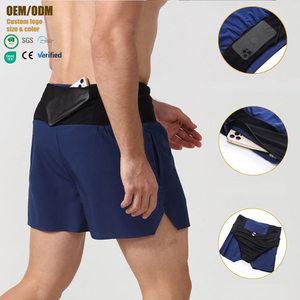 Ufinebest <span class=keywords><strong>Short</strong></span> de course pour hommes, musculation, fitness, séchage et ventilation rapides des muscles, vêtements de sport - Product Image 1