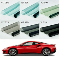 Film Solaire Nano-Céramique Haute Réjection de Chaleur Anti-UV Clarté HD Protection de la Vie Privée Teinte pour Vitres Vente en Gros Boîte Marque OEM