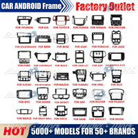 Marco Android para Auto, para BMW Serie E90 E46 E39 E60 E92, Panel de Marco para Radio, Kits de Panel para Monitor de Auto, Marco para Autoradio, Marco para Radio de Auto
