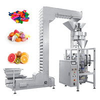 Machine verticale automatique pour emballer la farine, les épices, le riz, le café, le Ketchup, les Chips, le sucre en poudre