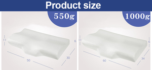 Oreiller <span class=keywords><strong>de</strong></span> <span class=keywords><strong>lit</strong></span> en mousse à mémoire <span class=keywords><strong>de</strong></span> forme pour adulte, en gros, ergonomique, orthopédique, pour le sommeil profond des cervicales - Product Image 3