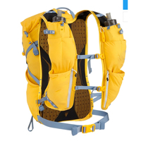 Sac à dos de randonnée haute capacité pour sports de plein air, en nylon imperméable et léger, idéal pour l'escalade, le camping et la randonnée, avec poche d'hydratation