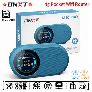 เราเตอร์ซิมการ์ด DNXT 4G WiFi6 ขนาดพกพา มินิเราเตอร์ไวไฟ 2.4G&5.8G รองรับทุกเครือข่าย พกพาสะดวก ใช้ซิมการ์ดสำหรับการเดินทาง - Product Image 1