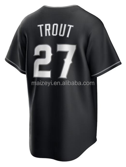 #27 Mike Trout Noir