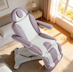 High End Electric Beauty Bed <b>Folding</b> Bed Specialized Tattoo Bed For Beauty Salons Rotating Multifunctional Beauty Bed - Product Image 4