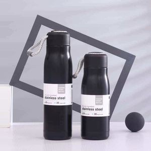 Double Wall Stainless Steel Thermos Cup Double Mouthed <b>Coffee</b> Mug With Custom Color and Logo Gift <b>Bottle</b> - Product Image 2