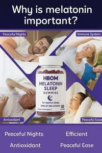 नीम की नींद पुरुषों की महिलाओं के लिए नीम की नींद अच्छी तरह से आराम मिलता है मेलाटोनिन गुम्मस - Product Image 2