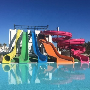 Sợi thủy tinh trượt nước hồ bơi sợi thủy tinh trượt nước bộ phận - Product Image 2